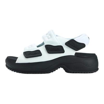 Puff Non-Slip Wear-Resistant Sports Sandals Women Sandals Black White F12W321401FWA