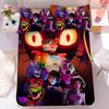 Exquisite 3D Freddy Wallpaper FNAF Digital Printing Bedding Set Five Nights Duvet Cover Comforter Bed Youth Kids Girl Boys Gift