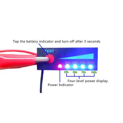 3.7V Lithium Battery Power Level Indicator Module For Led Voltage Display Meter