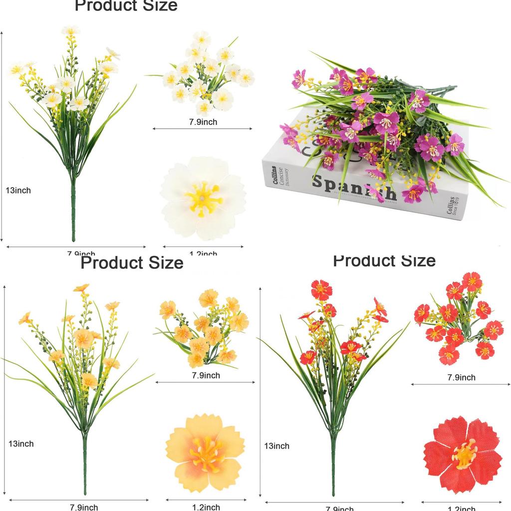 Artificial Mini Daisy Flower Bouquet For Home Decor And Wedding Centerpiece