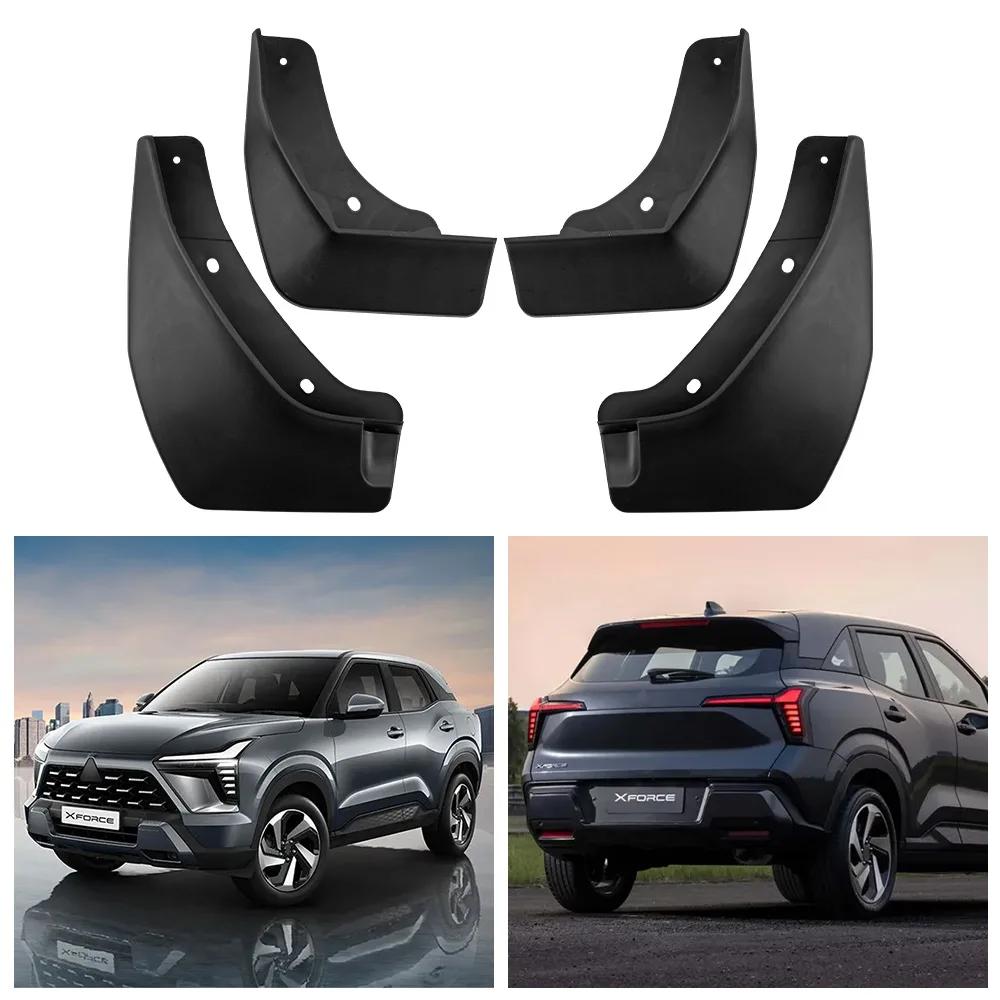 Mudflaps Fender for Mitsubishi X-Force 2024 Mud Flaps Splash Guards Front Rear Wheels Fender Car Accessories 4Pcs
