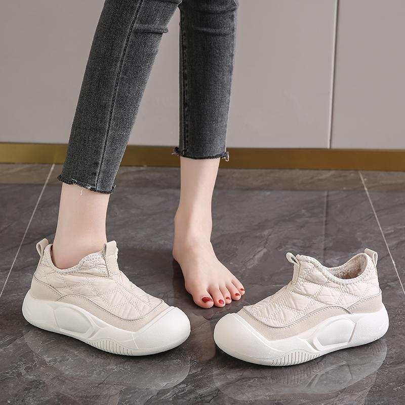 Cotton Shoes Winter Small Size Warm Maternity Shoes Velvet Shoes