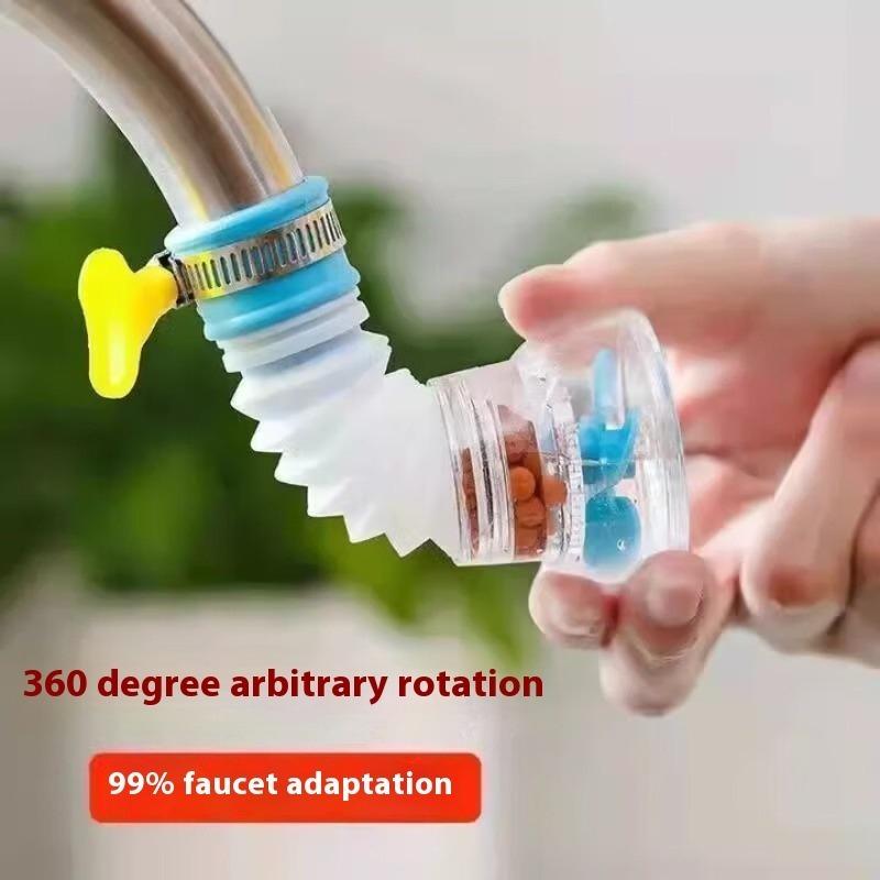 Kitchen Anti-Splashing Faucet Can Rotate Extend The Filter Home Universal Water Faucet Multifunction Wash Basin Shower Faucet