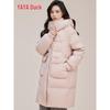YAYA 2025 New Women's Long Thick Warm Down Jacket YE5B600575L