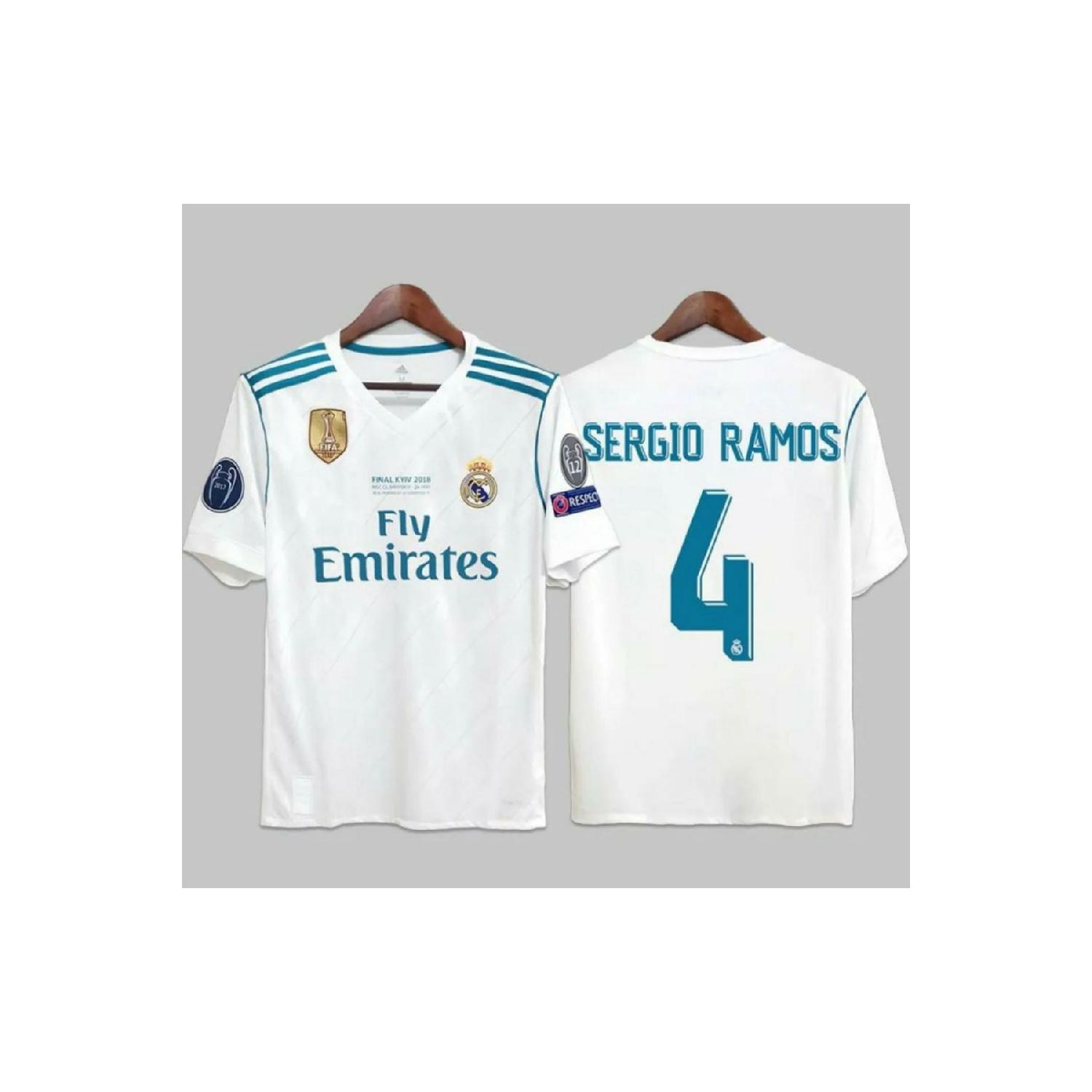 

Футболка Серхио Рамоса финала Лиги чемпионов Киева-2018 (короткий рукав)