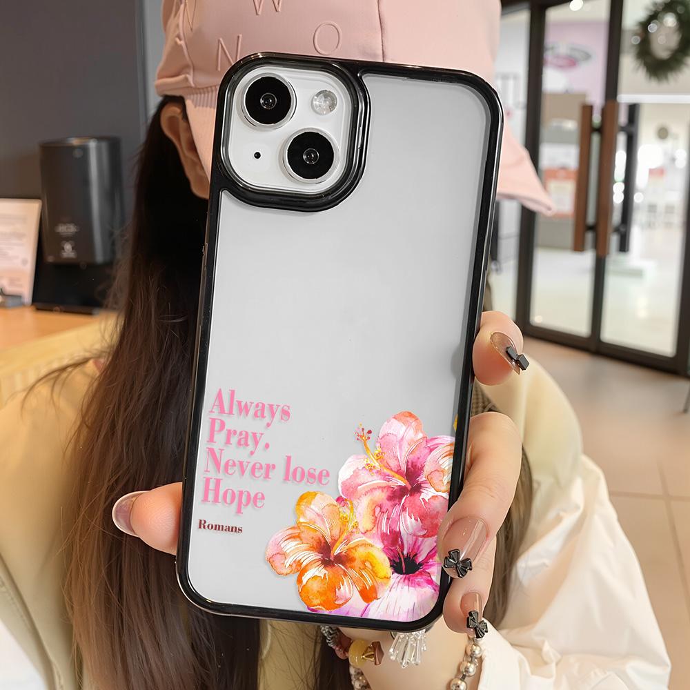 Acrylic Phone Case for iPhone 11 12 13 14 Pro 12 14 16 Pro Max for Samsung A16 A36 A56 S24 FE High-quality Painted Anti-fall Mobile Phone Case