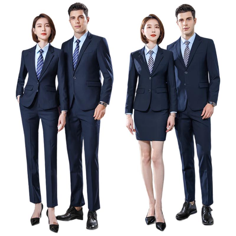 Женский профессиональный деловой костюм M