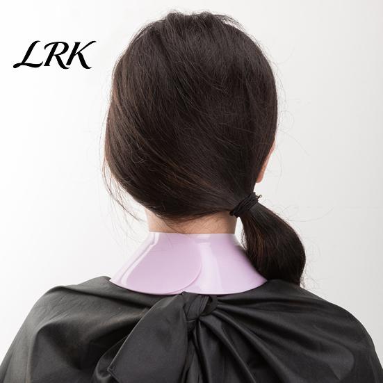 Barber Shop Supplies Silicone Hair Cutting Collar, Waterproof Haircut Neck Wrap Guard, Guard Dyeing Pad for Hairdressing Reusable Cape
