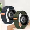 For Huawei Watch GT 6 46mm Nylon Watch Band 22mm Wave Pattern Magic Tape Closure Wrist Strap
