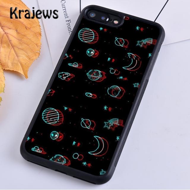 Krajews Trippy Art Aesthetic Space Moon Phone Case Cover For iPhone 14 5 SE 6s 7 8 Plus X XR XS 11 12 13 Pro Max Samsung S21 S22