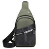 Men's and Women's Diagonal Bag Casual Korean Version of The Backpack Oxford Cloth High Capacity Fashion Backpack Shoulder Bag On The Chest.