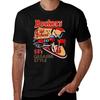 Rockabilly Pinup Vintage S TShirt Basic Solid Color Short Sleeve TShirt