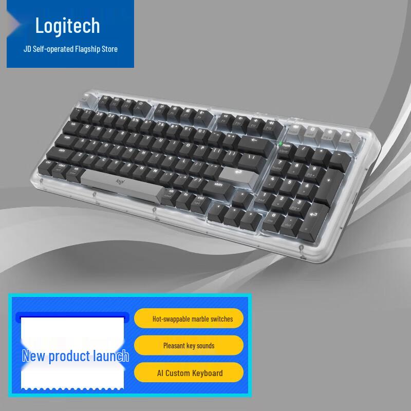 Logitech ALTO KEYS K98M Amber Series Custom Wireless Mechanical Keyboard