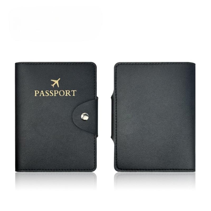 1 Stück Reisepass-Schutzhülle aus Pu-Leder, Dokumentenetui, Reisepass, Schutzhülle, Material, wasserdicht, für Frauen und Mädchen