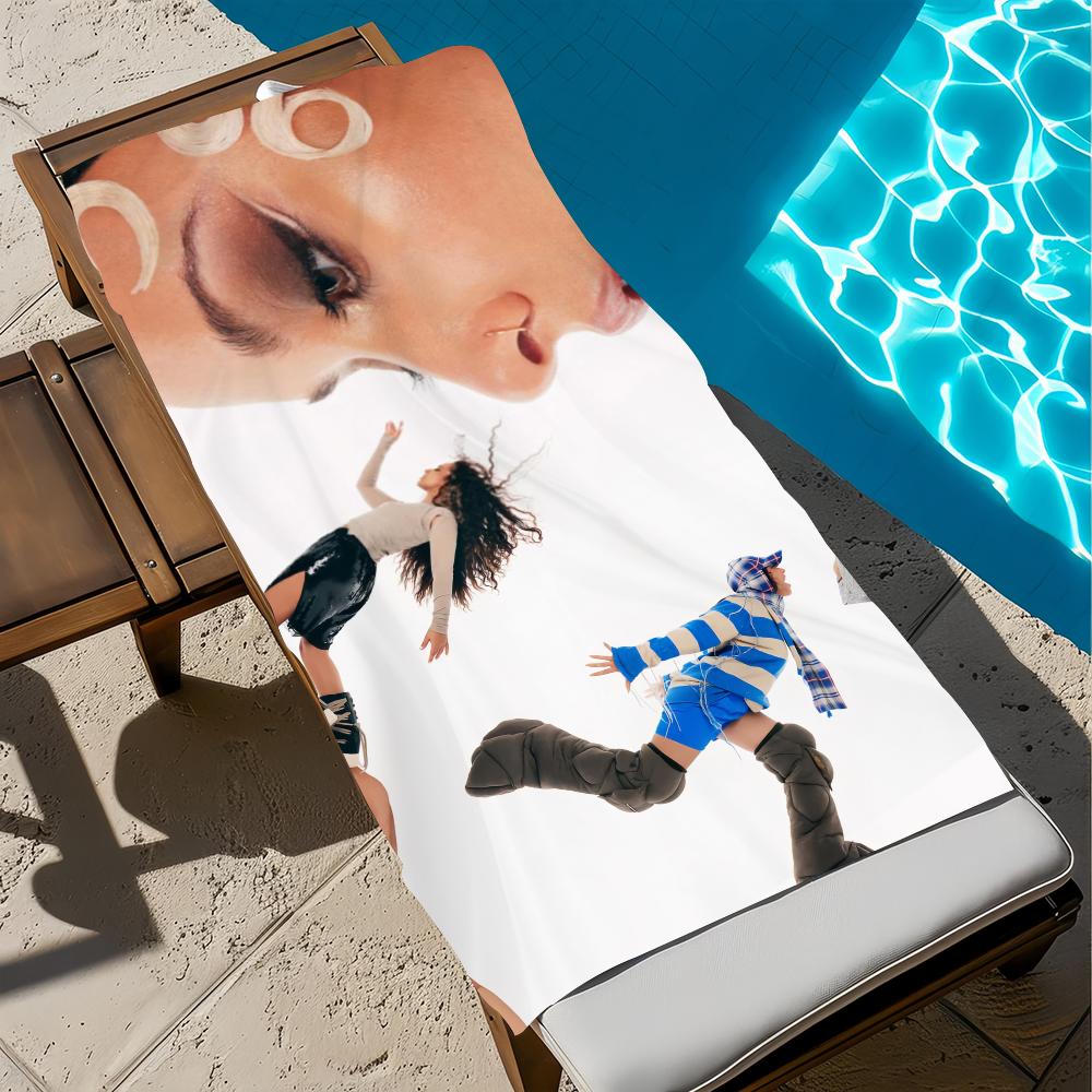 J-Jade SINGER Showbiz Baby Towel Beach Quick Dry Soft Pool Towels Gift for Travel Gym Shower Camping Sports