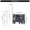 2.5Gbps PCIe To RJ45 Networking Card RTL8125BG Chip Gigabit Ethernet PCIE Networking Card Adapter For Desktop Transmission