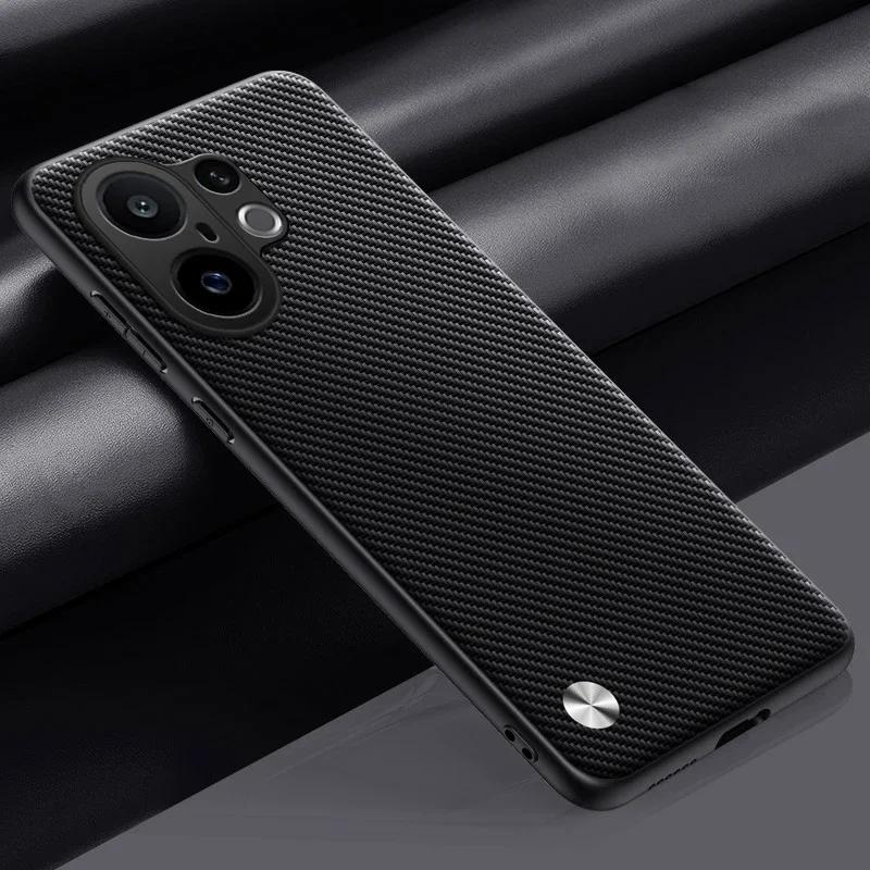 Plain PU Leather Case for VIVO S30 Pro Mini Camera Silicone Matte Bumper Soft Frame Shockproof Phone Back Cover for VIVO S30 5G