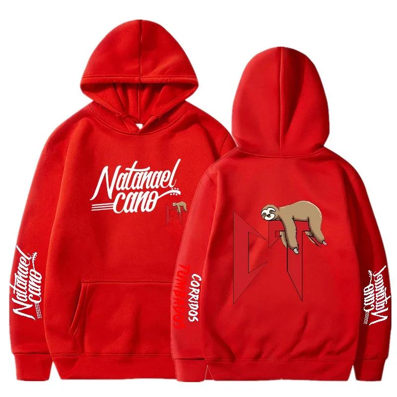 Natanael Cano Hoodies Herren Mode Corridos Tumbados Langarm Sweatshirts Damen Cool Lässig Harajuku Kapuzenpullover Sudaderas