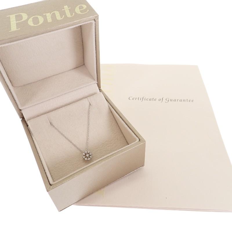 Ponte Vecchio  GL2121N001WDM9H Necklace Pt850Platinum Women