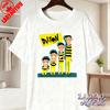 Dalton Brothers Cartoon Print Unisex Cotton TShirt Lucky Luke Summer Casual Tee for Unisex Women Trendy Family Matching Outfits