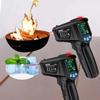 Digital Infrared Thermometer Pyrometer Double Laser High Temperature Meter Gun IR02 Outdoor Food Kitchen Thermometers Heat Meter