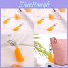 Realistic Fruit Orange Slice Keychain Pvc Alloy Keychain Pendant For Girls Wholesale