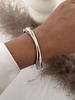 Hiphop Exaggerated Wide Cuff Bangle Manchette Vintage Punk Irregular Glossy Gold Color Bracelet Bangles Women Men Jewelry