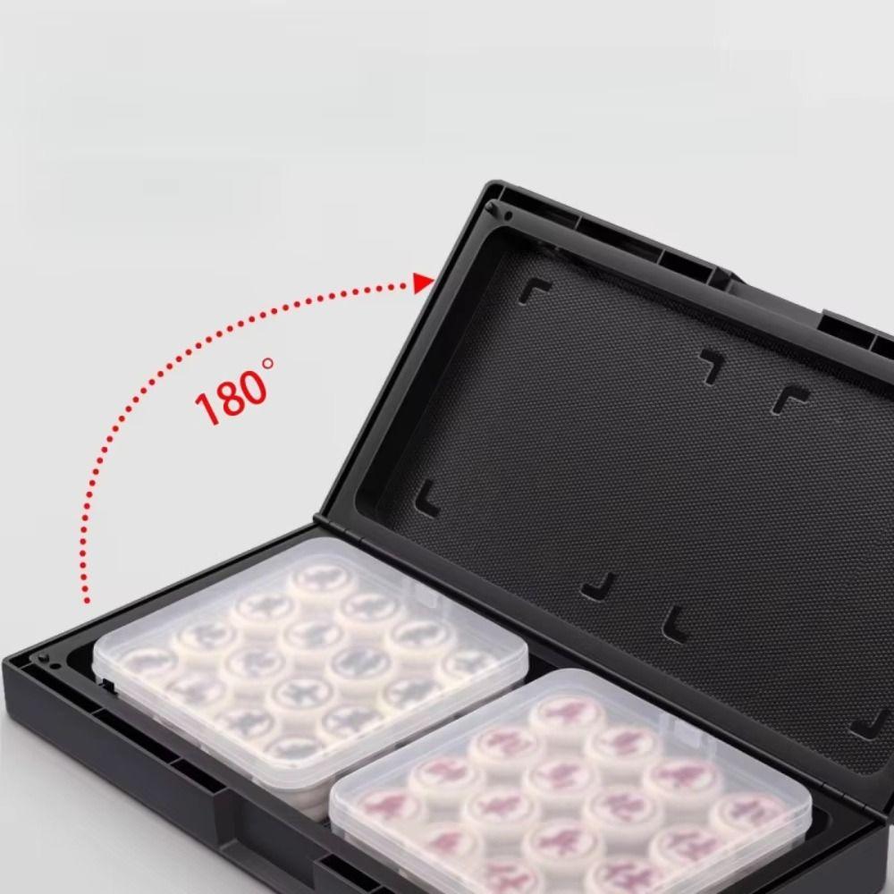 Faltbares Xiangqi Strategie Brettspiel Set Tragbares Chinesisches Schach Set Büro