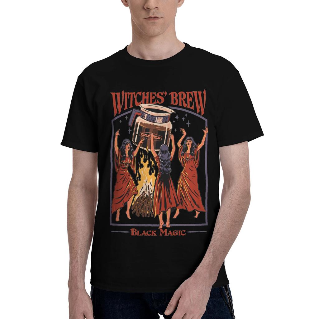The Demon Cat Hot Comic T-shirt Men Novelty T Shirt Short Sleeve  Tshirt Cotton Tee Tops Clothes