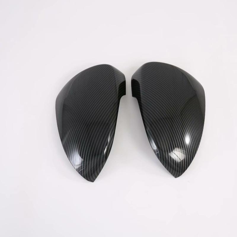For Hyundai Tucson 2015- Car Rearview Mirror Cover Trim,accessories Black Carbon Fibre Side Turn Signal Mirror