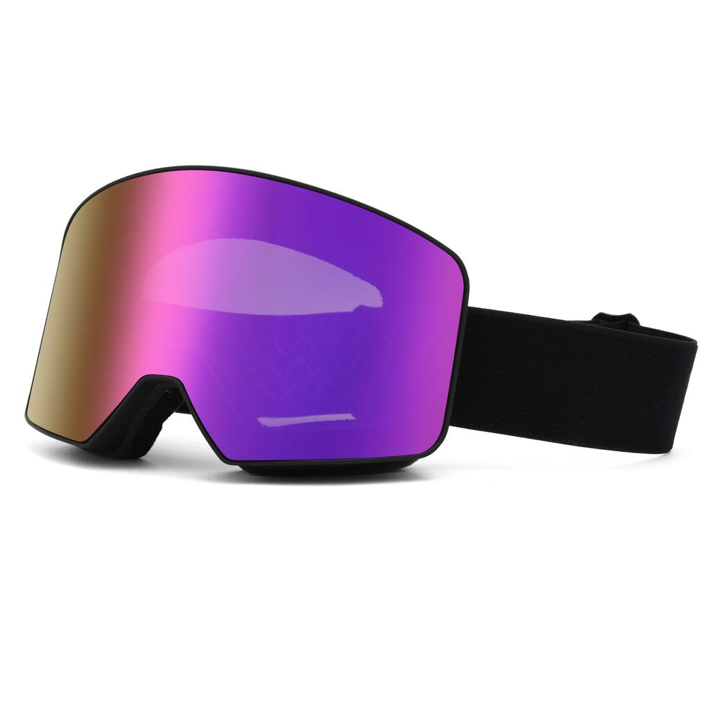 Ski Glasses Snow Goggles Double-layer Anti-fog Cylindrical Outdoor Snow Sports PC Ski Goggles