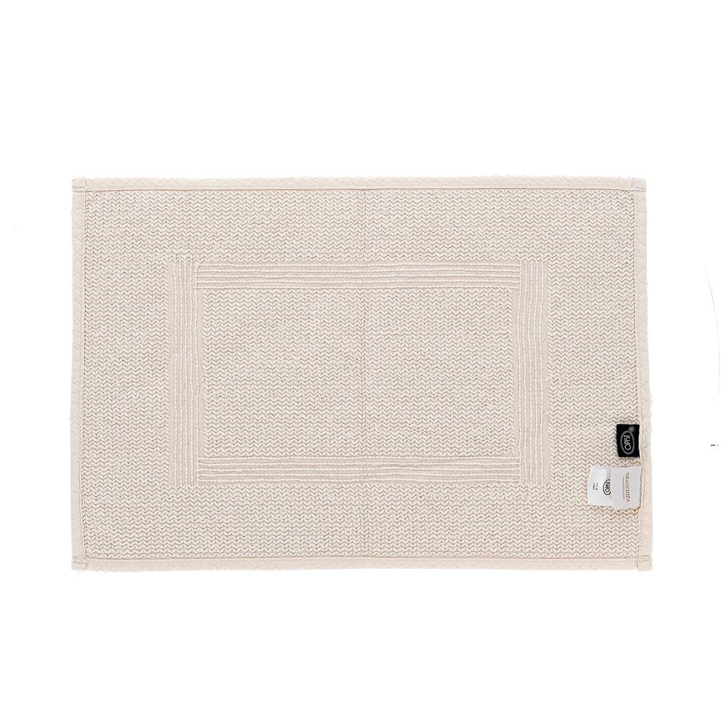 Marushin Bath Mat, Premium Cotton Ivory, Made in Portugal, 0367099600