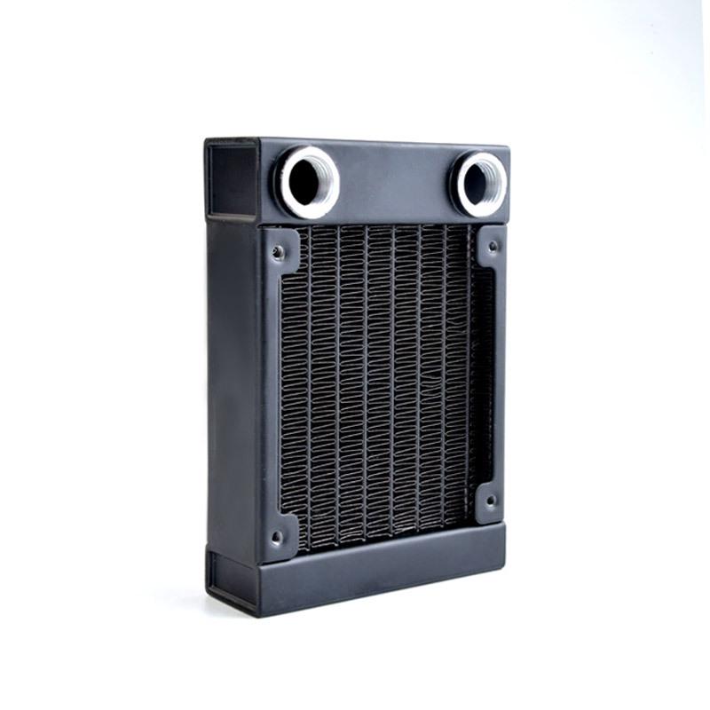 80-Row Pure Aluminum Water Cooling Radiator for ITX Cases and Mini Electric Motorcycles