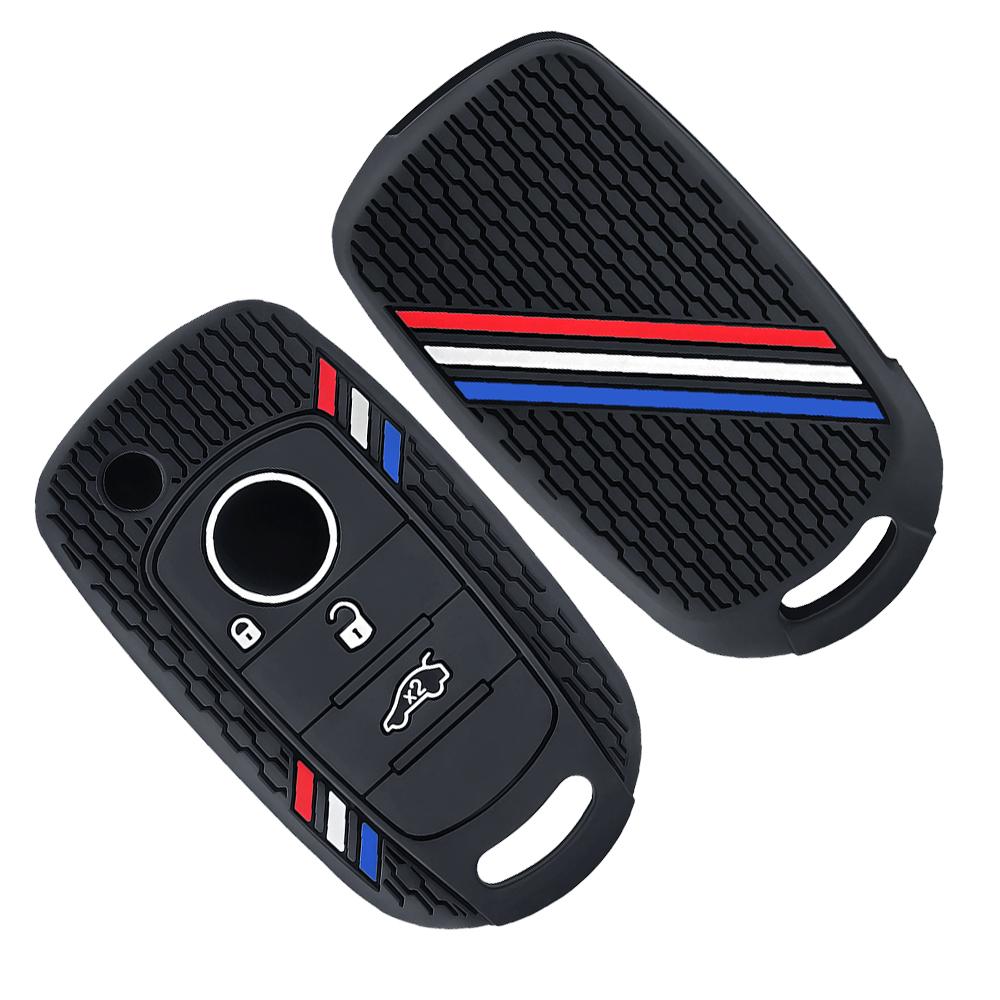 Moderne Silikon-Schlüsseltasche Abdeckung Schale Für FIAT Tipo Toro Nuovo Freedom 500X Doblo Argo Grazie Protector Keyless Fob Zubehör