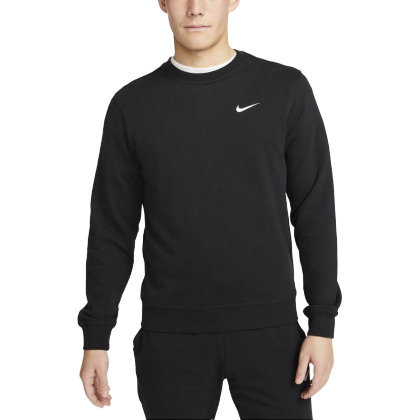 Nike Maglia Confortevole Traspirante Ricamata Sportiva Casual Semplice Felpa Pullover Uomo felpa Nero 637903-010
