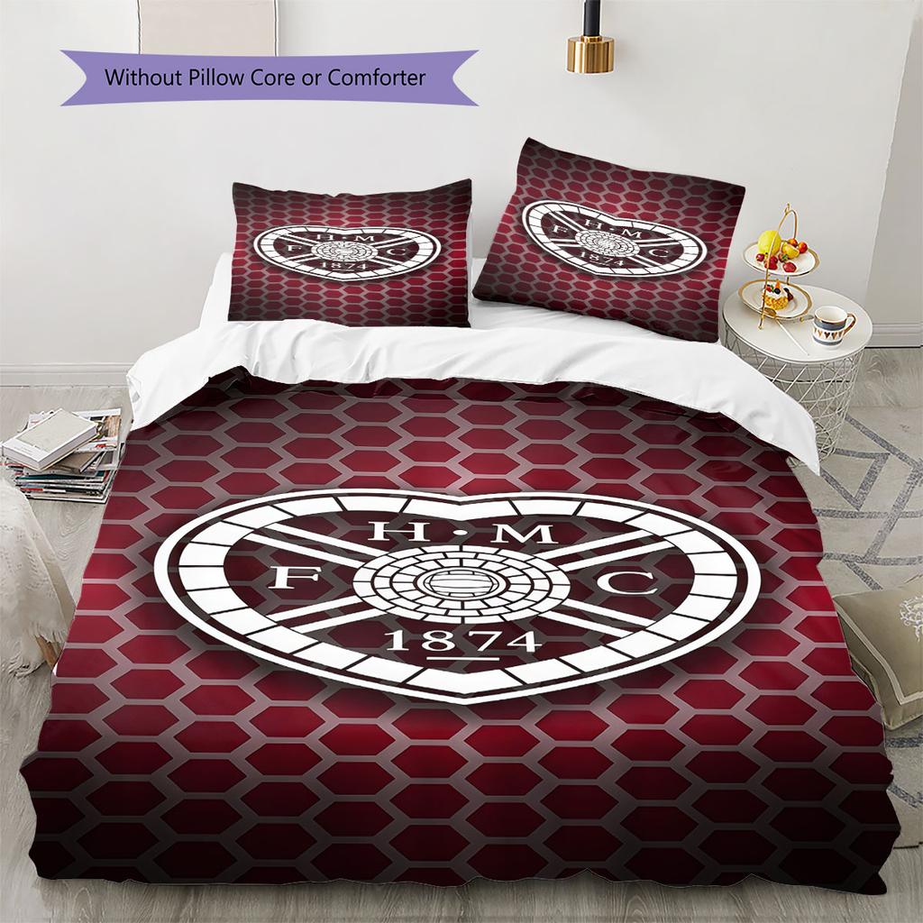 Hearts Heroes Bedding Quilt Set Quilt Cover Pillowcase Home Decoration Birthday Gift (1 * duvet cover + 2 * pillowcase, without core)