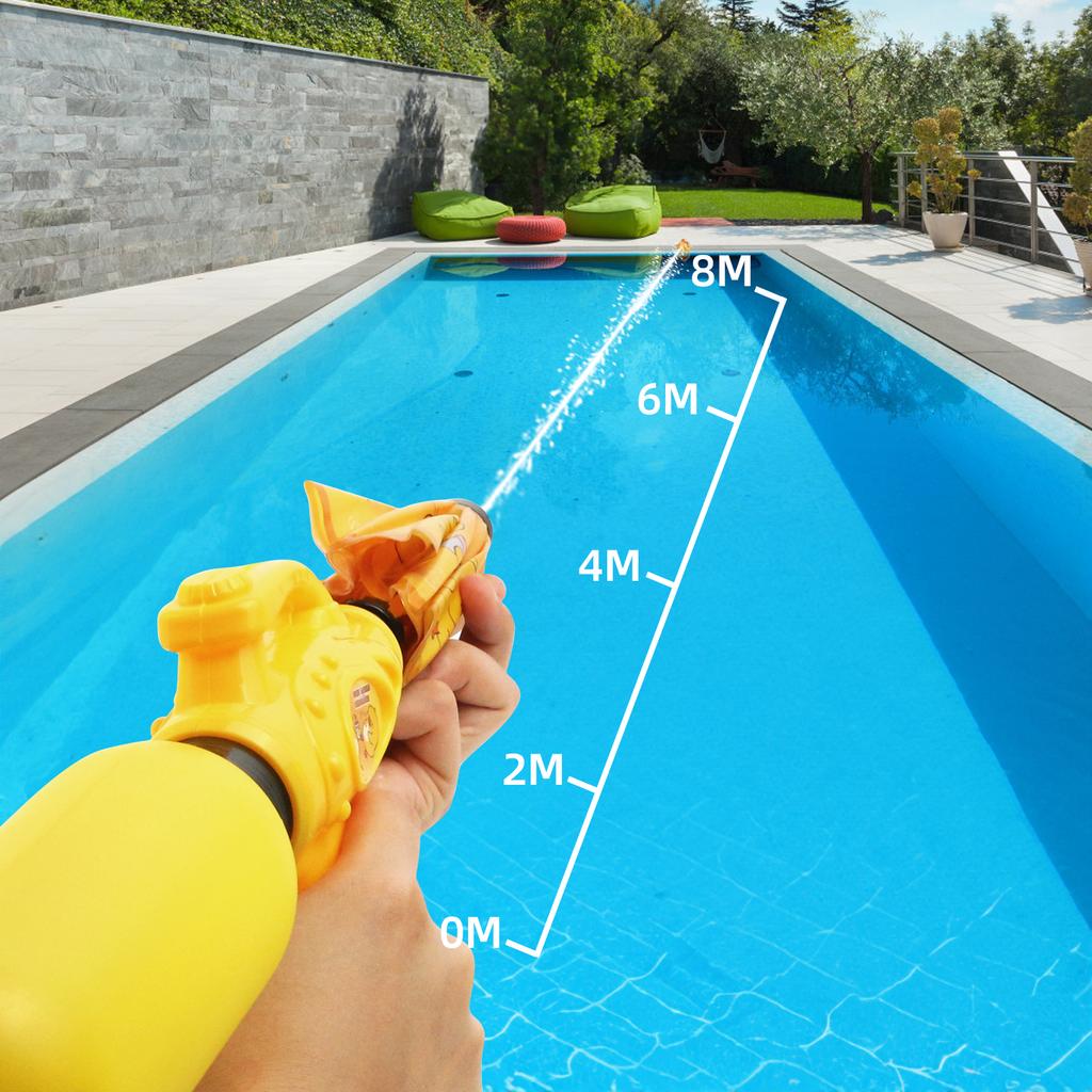 Cartoon Umbrella Water Gun Toy Pull-Out Large Capacity Children'S Summer Beach Water Fight Ø Water Gun