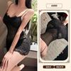 Spice Girls Sexy Underwear Pure Desire Pajamas Hollow Lace Suspender Skirt Pure Desire Water Soluble Flower Embroidery Hip Skirt