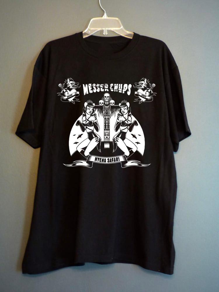 Коллекция Messer Chups BAnd футболка Унисекс Концерт S-5XL DO761 Унисекс Футболка L