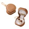 Genuine Leather Jewelry Pouch Soft Protective Bag For Necklaces Earrings Gift Packaging Customizable Size Color