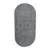 DIY Plastic Weaving Plastic Mesh Cloth Handmade Craft Bags Making Grid Hook Oval Knitting Crochet Bags Bottom Bag Accessories