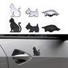 Waterproof Car Decal 3D Pet Metal Emblems Sticker for Side  & Rear Trunk Enhancement Automotive Accessories