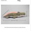 Realistic Crocodile Plush Pet Toys Squeaky Chew Toy For Puppies Boredom Grinding Teeth Interactive Dog Supplies