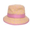 Used GG Canvas Bucket Hat 9539 748476 4HG62 8772 7919 Current GG Marmont Pastel Yellow Medium 22.8" Unused Double G