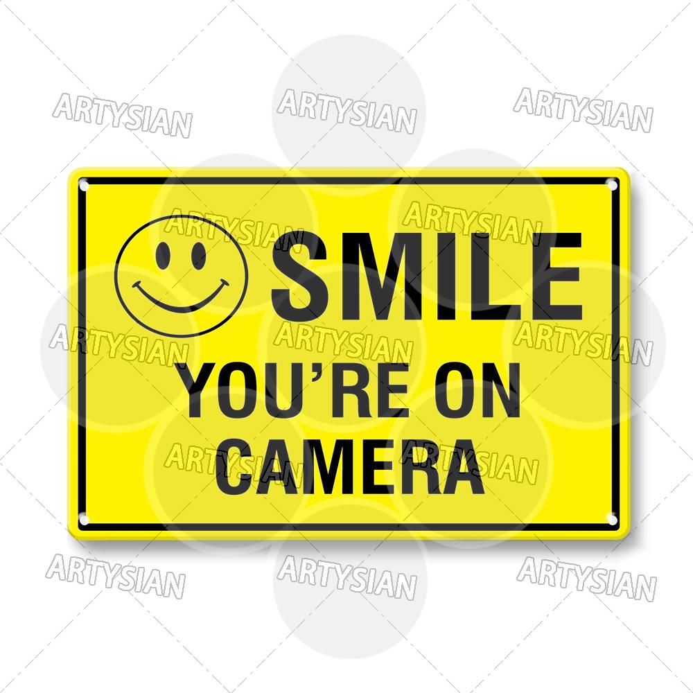 CCTV Surveillance Metal Sign Shop Security Plaque Camera Monitoring Shoplifting Warning Crime Deterren Safety Alert 24-Hour