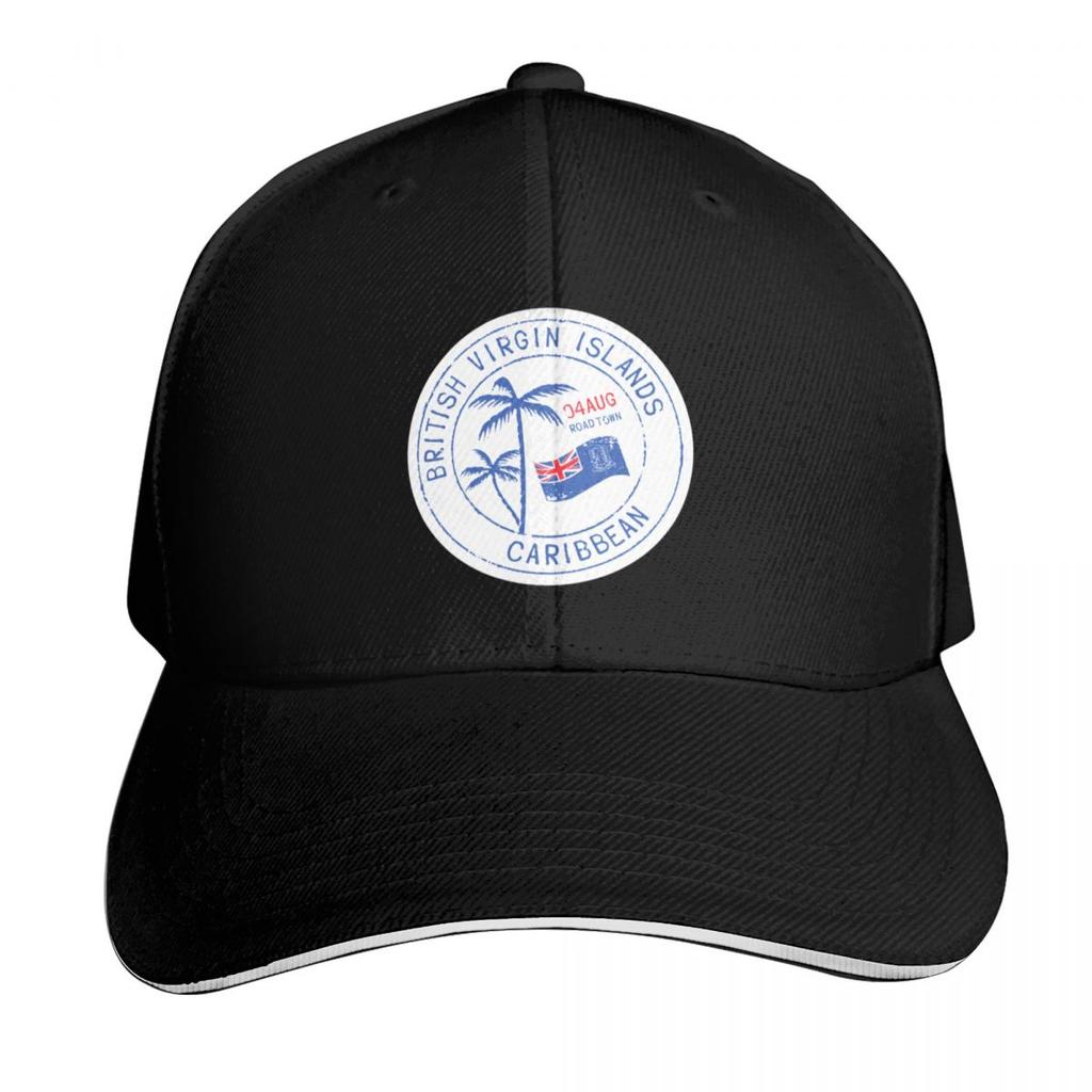 BVI Stamp Baseball Cap Luxury Unisex Hat Sun Caps Hood Beach Unisexs Luxury Womens