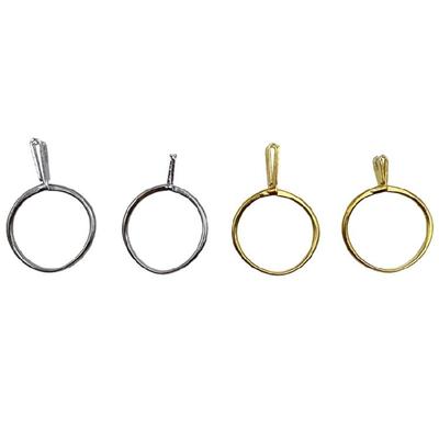 4Pcs Professional Jewelry Ring Prongs for Secure Gemstones Placement Adjustable Size Ring Setting Claw Jewelry Supplies