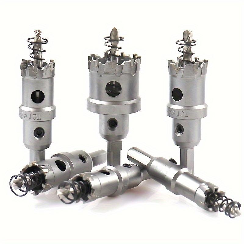 8-teiliges 16-35mm Legierungs-Lochsägen-Set - Bohrwerkzeug für Metallbearbeitung - Für Heimwerker & Profis - Ideales Geschenk für die Werkstatt