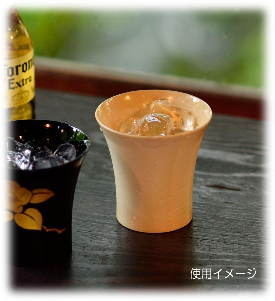 Yamanaka Lacquerware Kashoan Colorful Cool Cup (Gift Boxed) Natural (Shine) SX-321