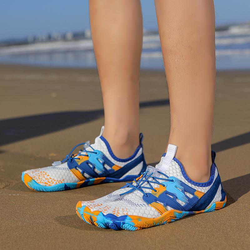 Pánské barefoot baleríny Široká dlaň Boty na řízení Dámské Kamufláž Trendy Voda Aqua Plavání Proti proudu Boty Jóga Fitness Boty Velká velikost